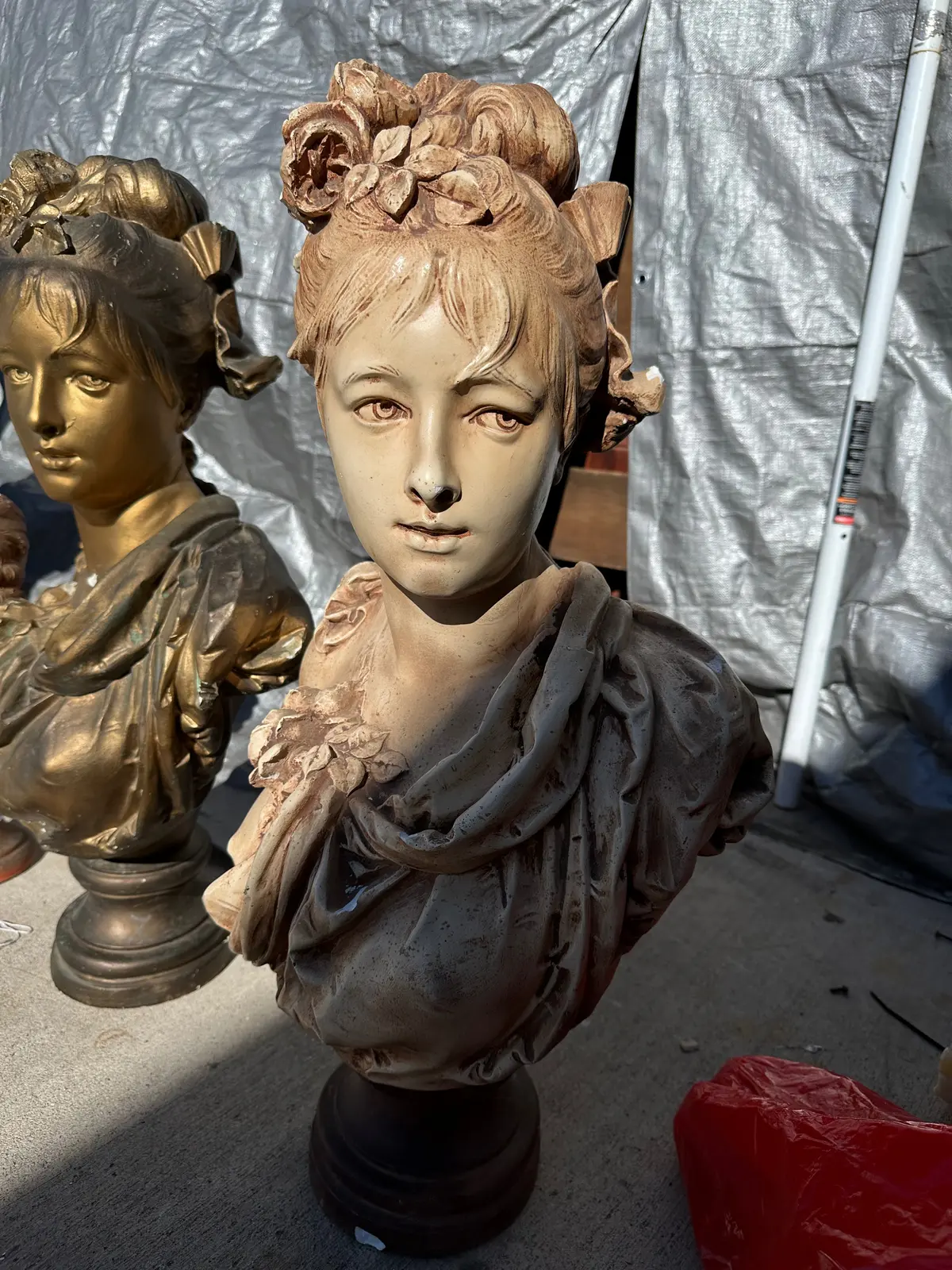Plaster Lady Bust 1