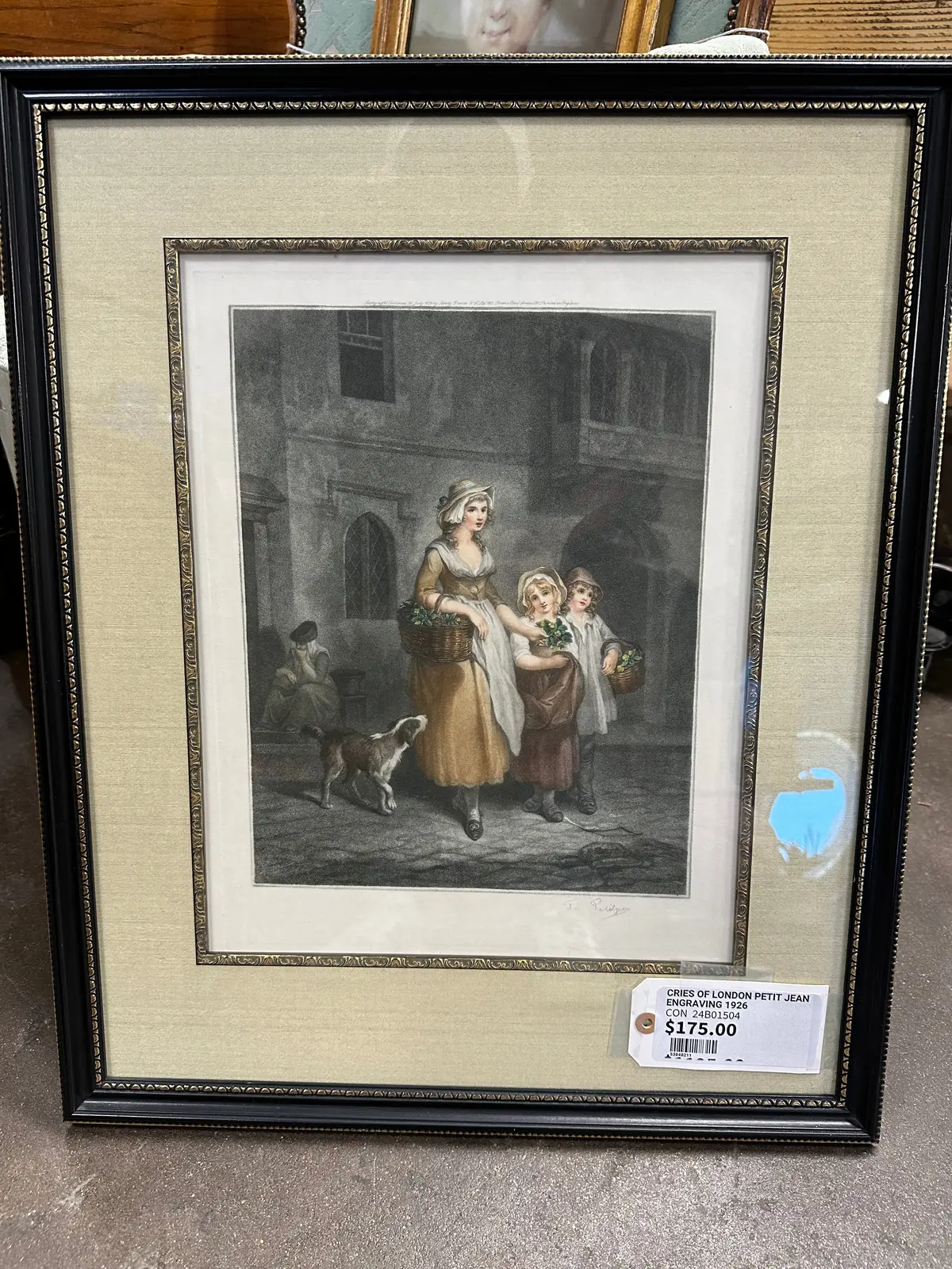 Cries Of London Petit Jean Engraving 1926 1