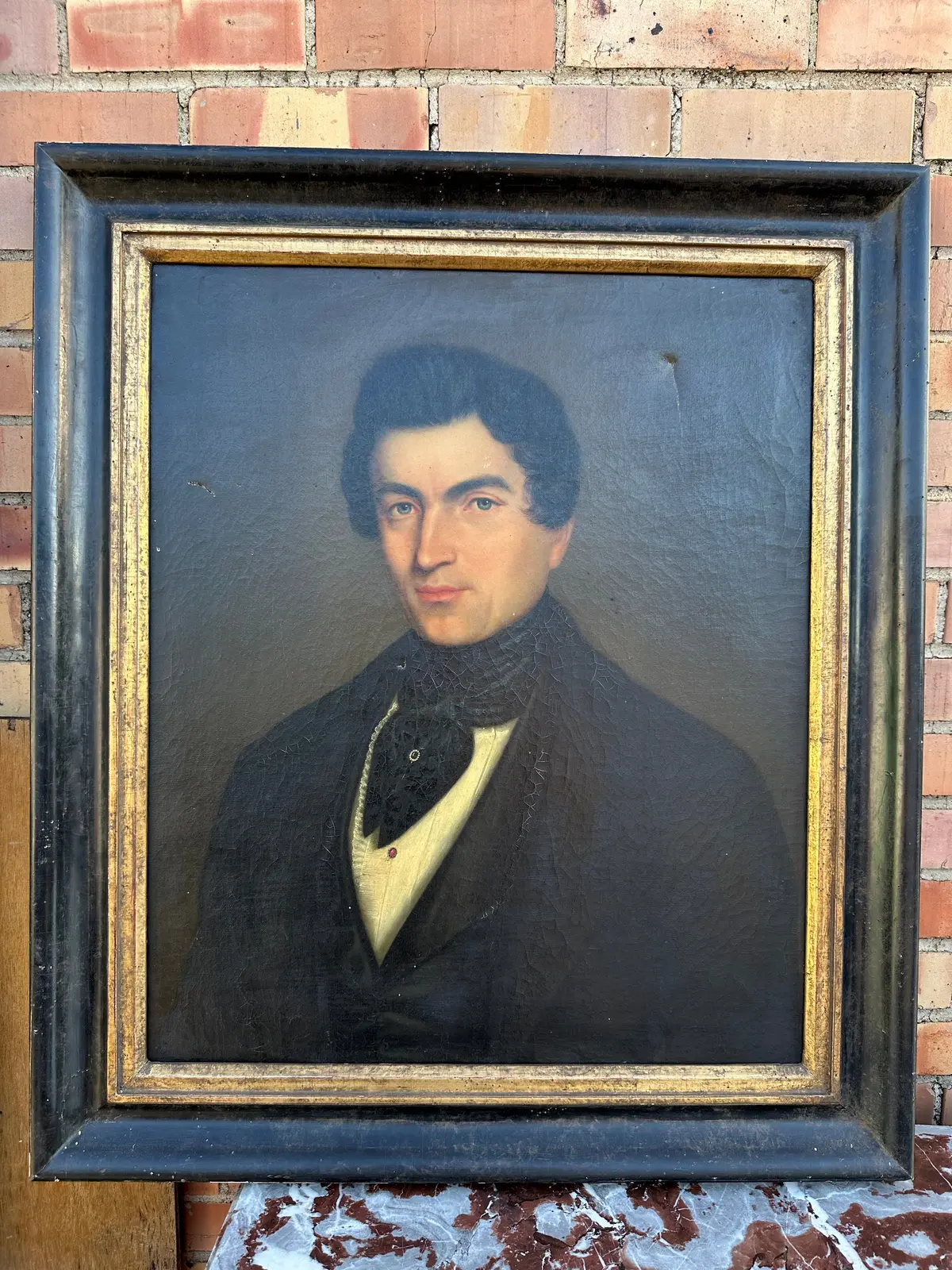 Work Order Of  Framed Oil Painting Of A Handsome Young Man 1