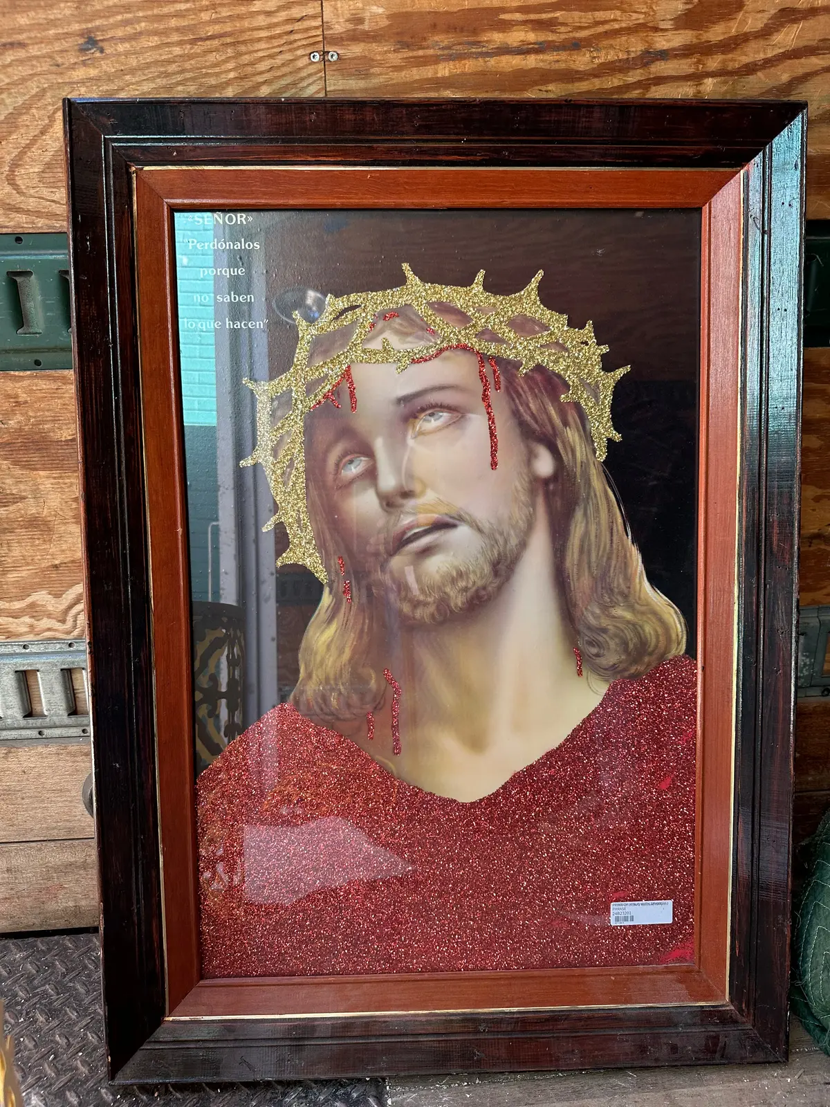 Print Of Jesus With Spanish Phrase 1