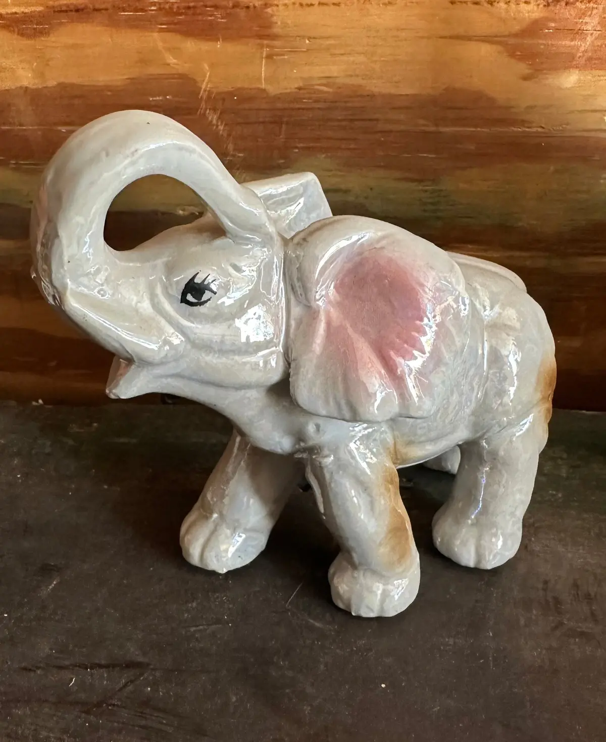 Pink And Grey Elephant 1