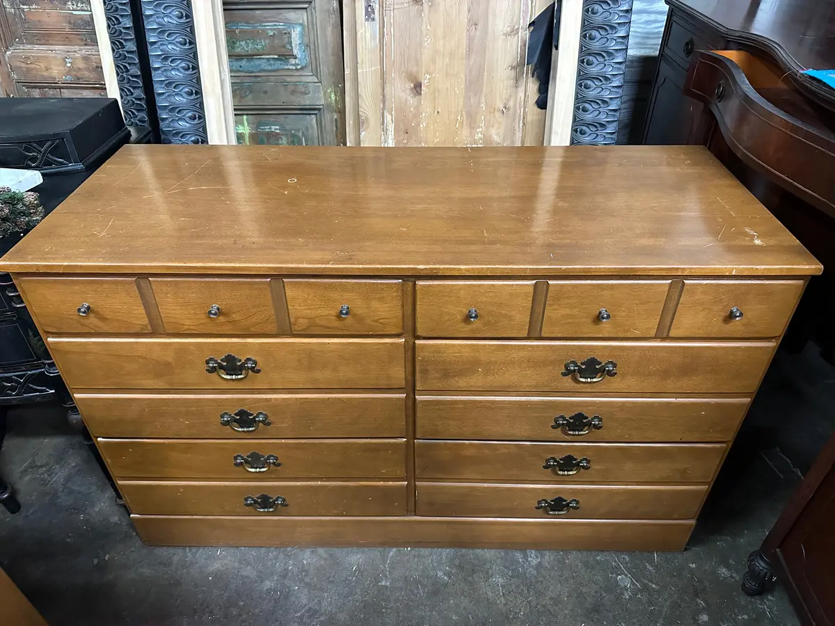Ethan Allen American Maple Dresser 1
