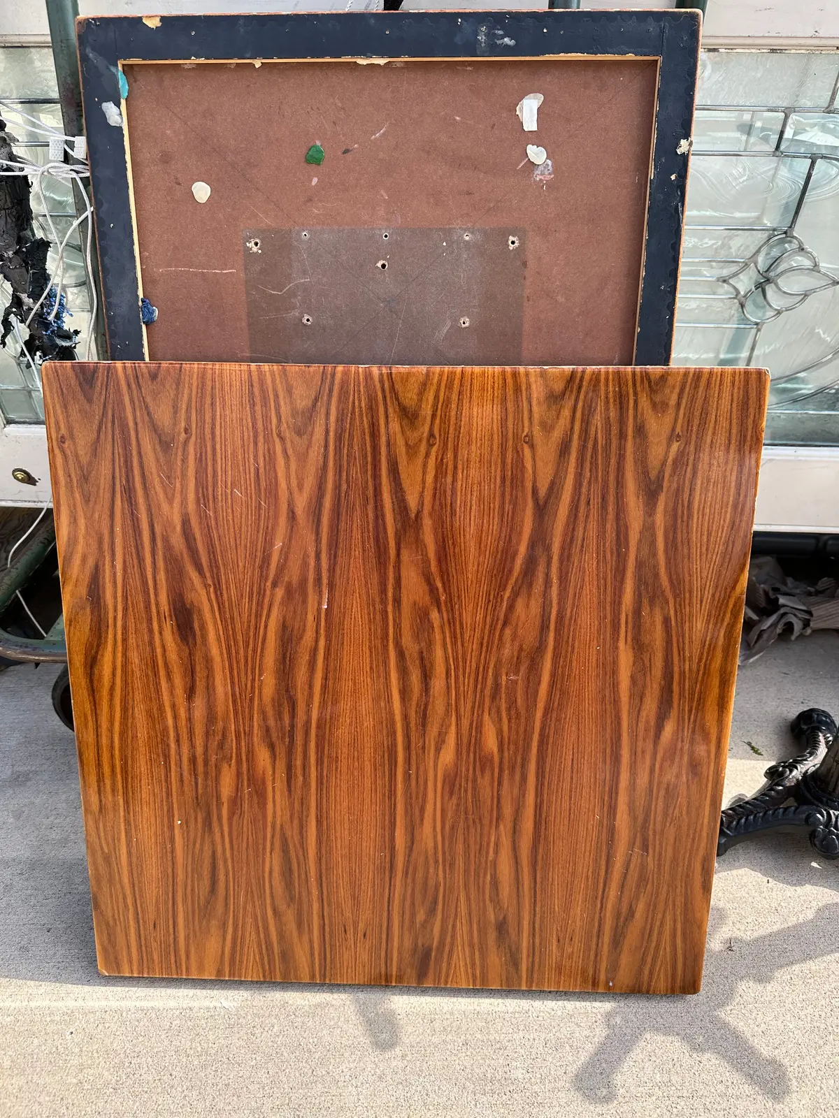 Square Wood Table Top 1