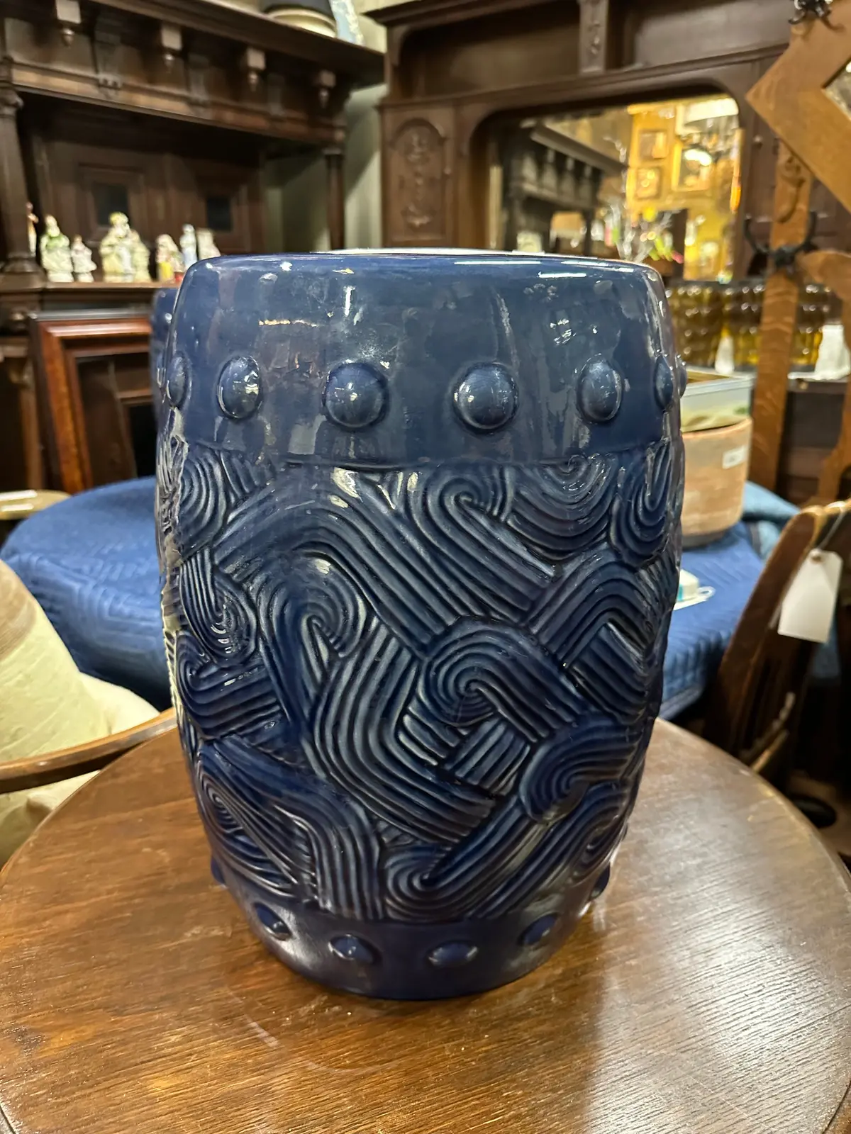 Chinese Pottery Garden Seat 1