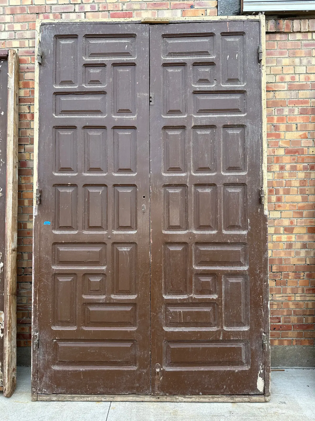 Hugest Brown Painted Door Set 1