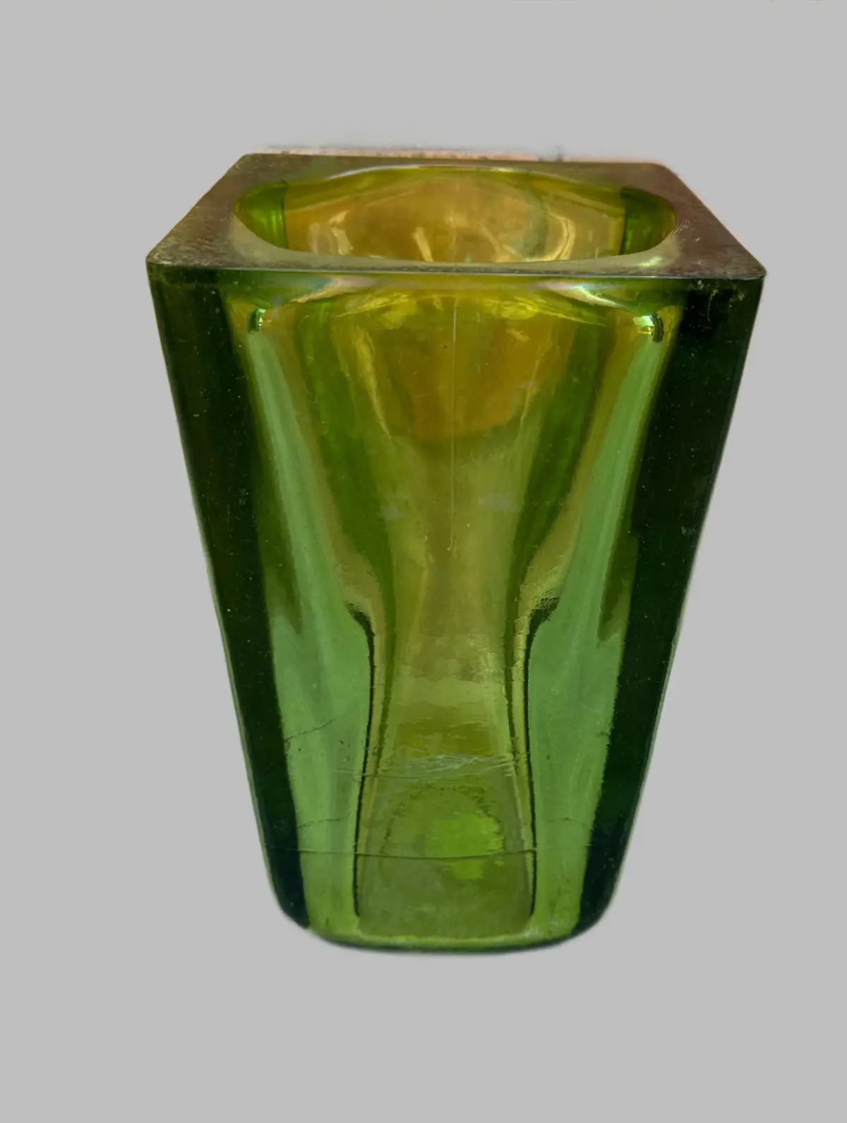 Modern Green Glass Vase 1