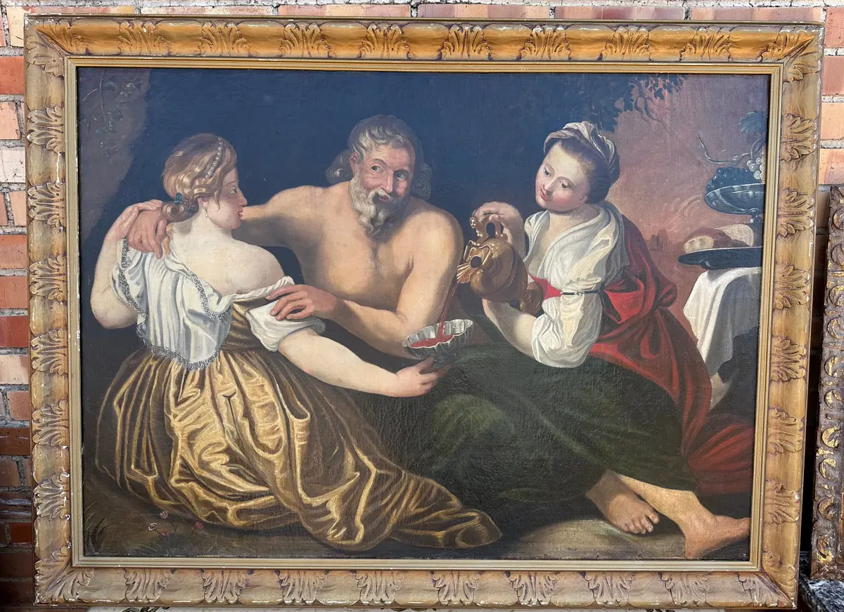 Framed Early Allegorical Scene 1