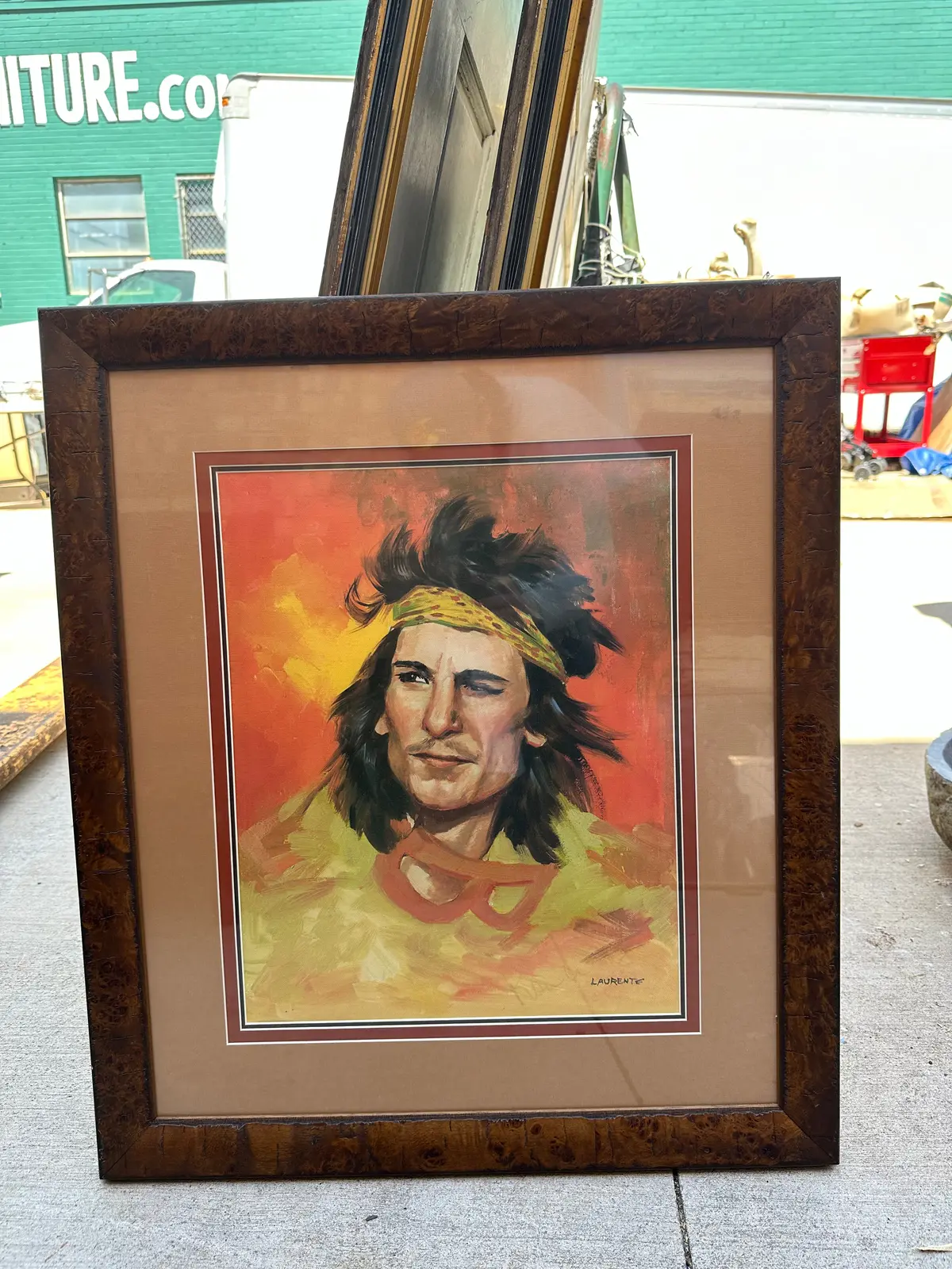 Unmasked Wild Hair Yellow And Red By Laurente 1