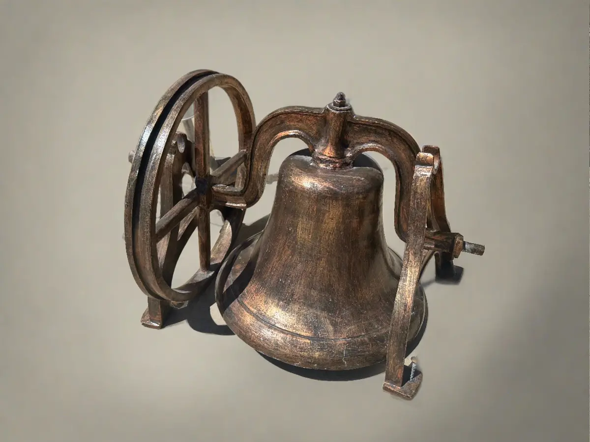 Large Copper Color Aluminum Ringing Bell 1
