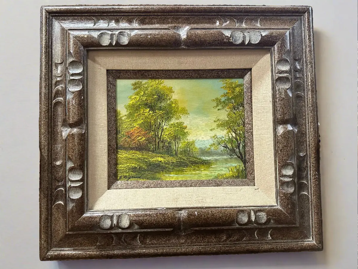 Vintage Landscape Oil Painting 1