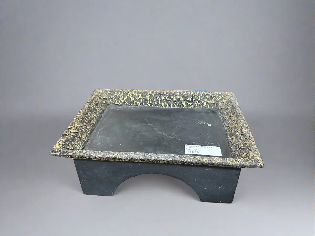 Low Black  With Gold Composite Stand 1