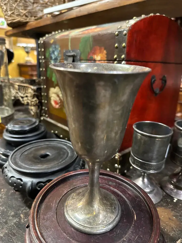 Gorham Silver Plate Goblet 1