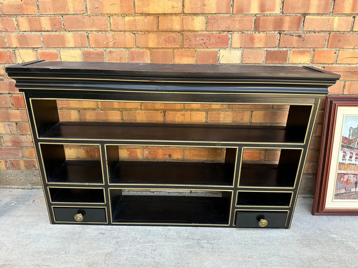 British Traditions English Country Wall Shelf As Found 1