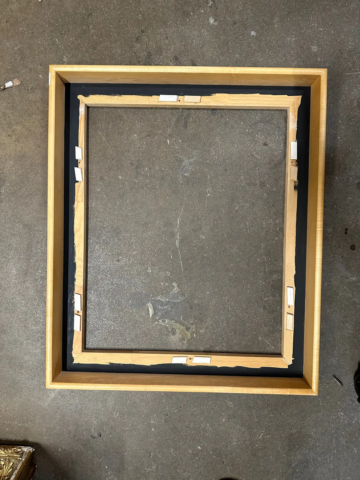 Natural Wood Shadow Box Frame 1
