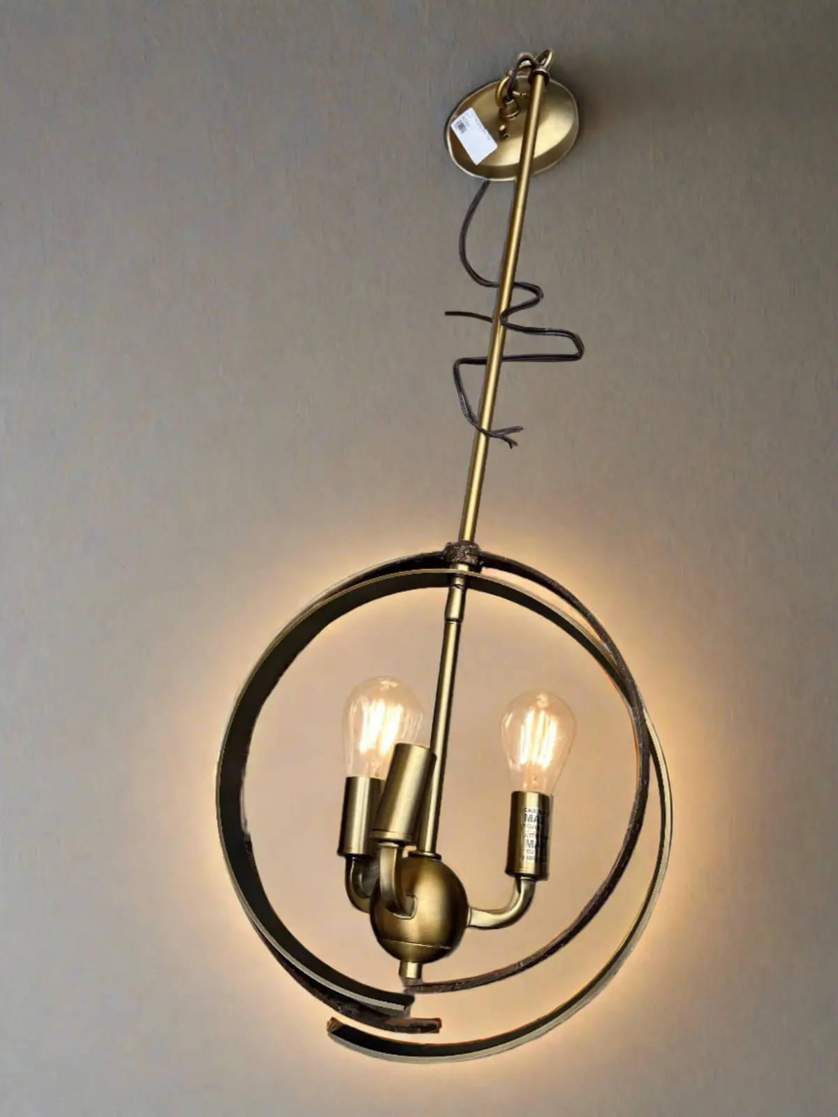 3 Light Modern Orb Style Light 1
