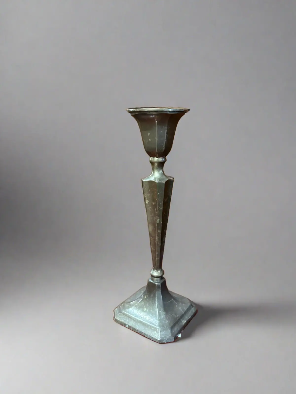 Small Brass Candle Stand 1