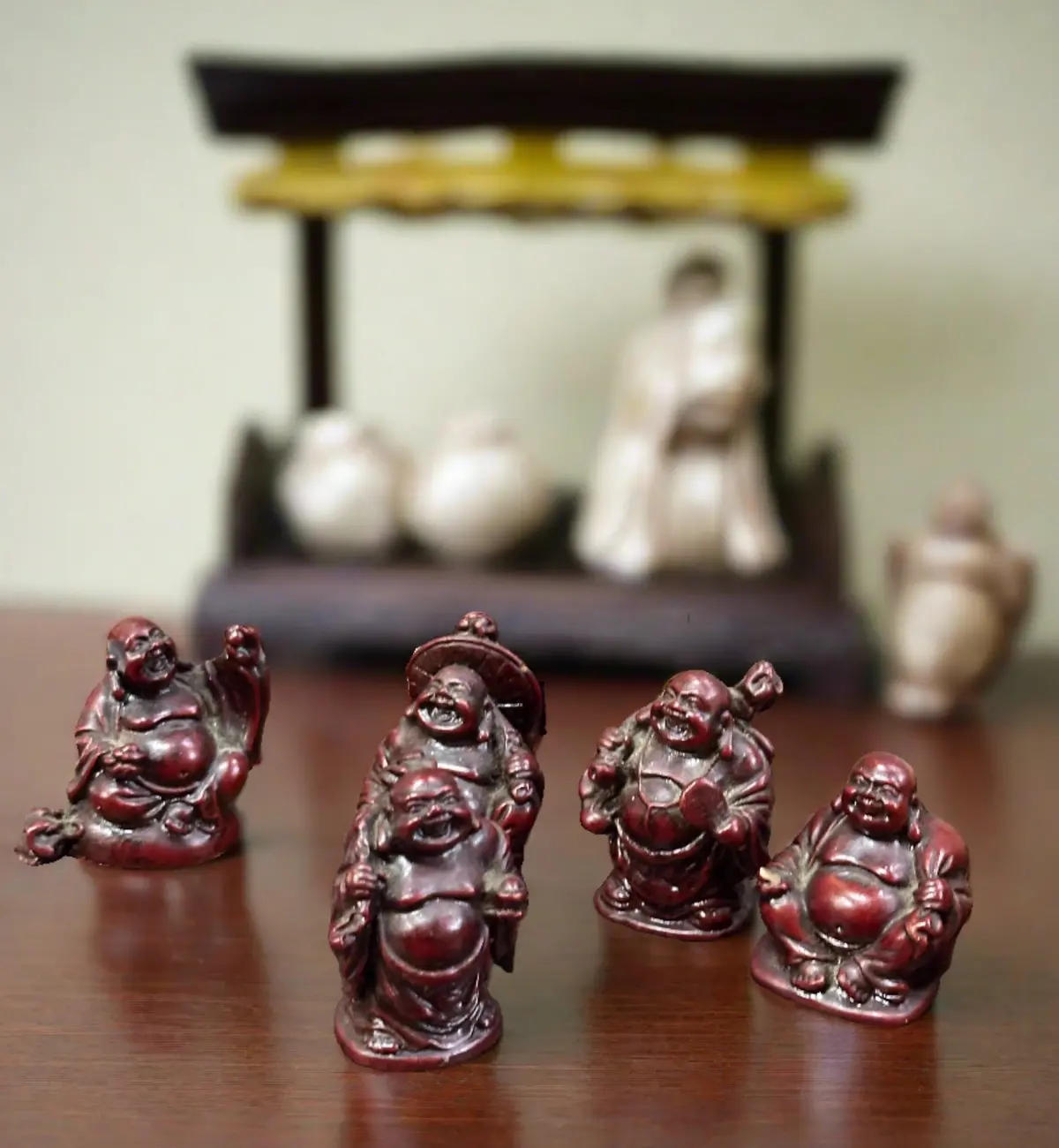 Lot Of Small Chinese Figures 1