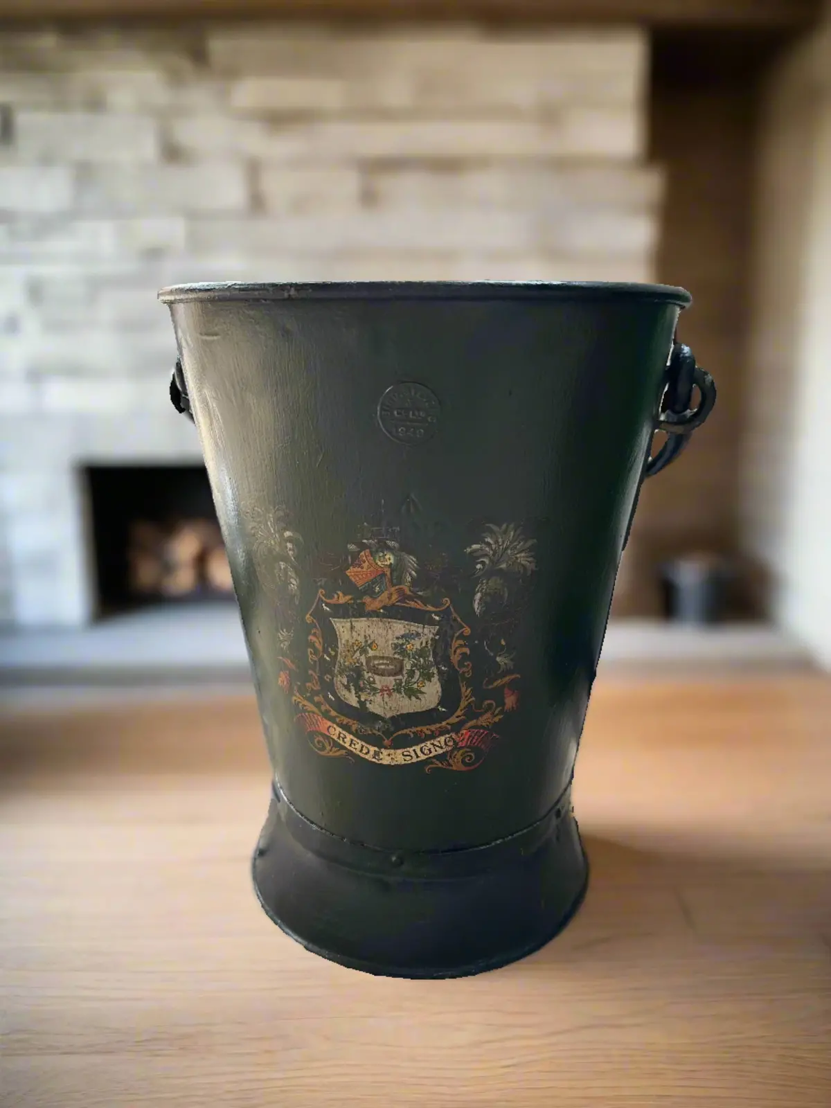 Heavy Tin Fire Bucket 1
