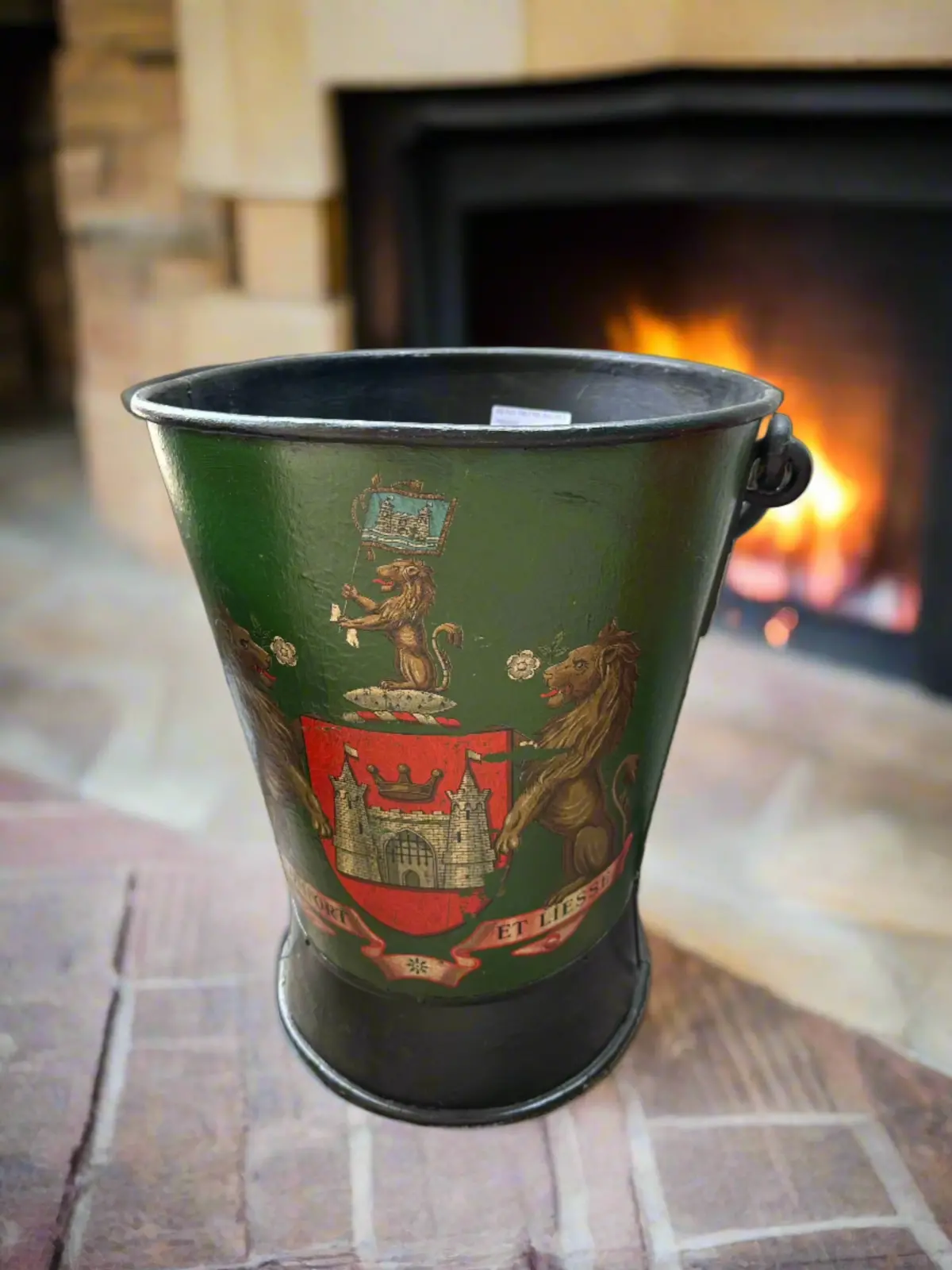 Heavy Tin Fire Bucket 1