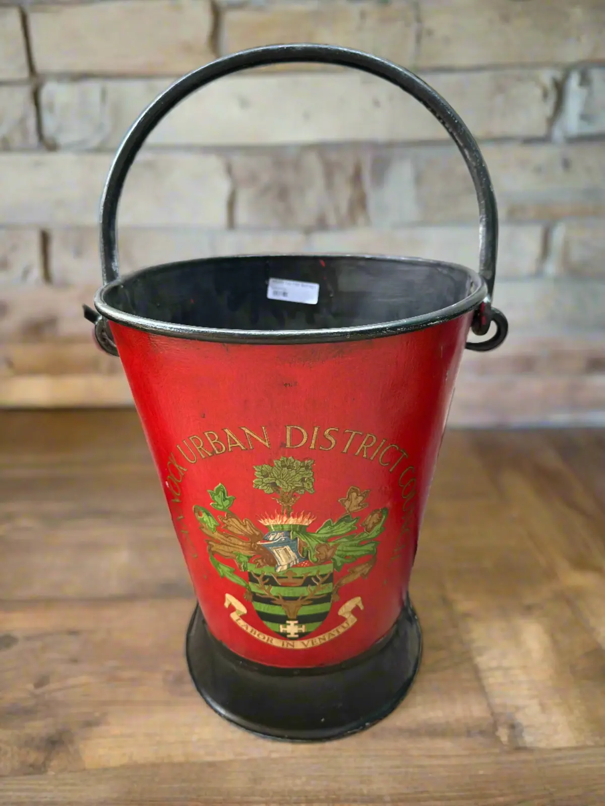 Heavy Tin Fire Bucket 1