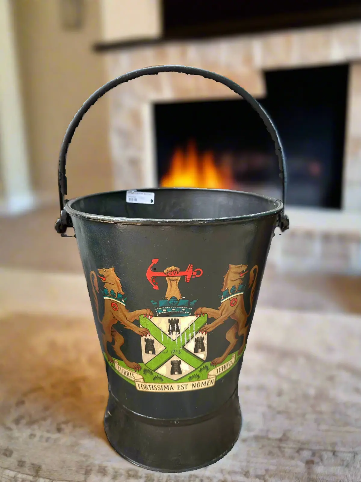 Heavy Tin Fire Bucket 1