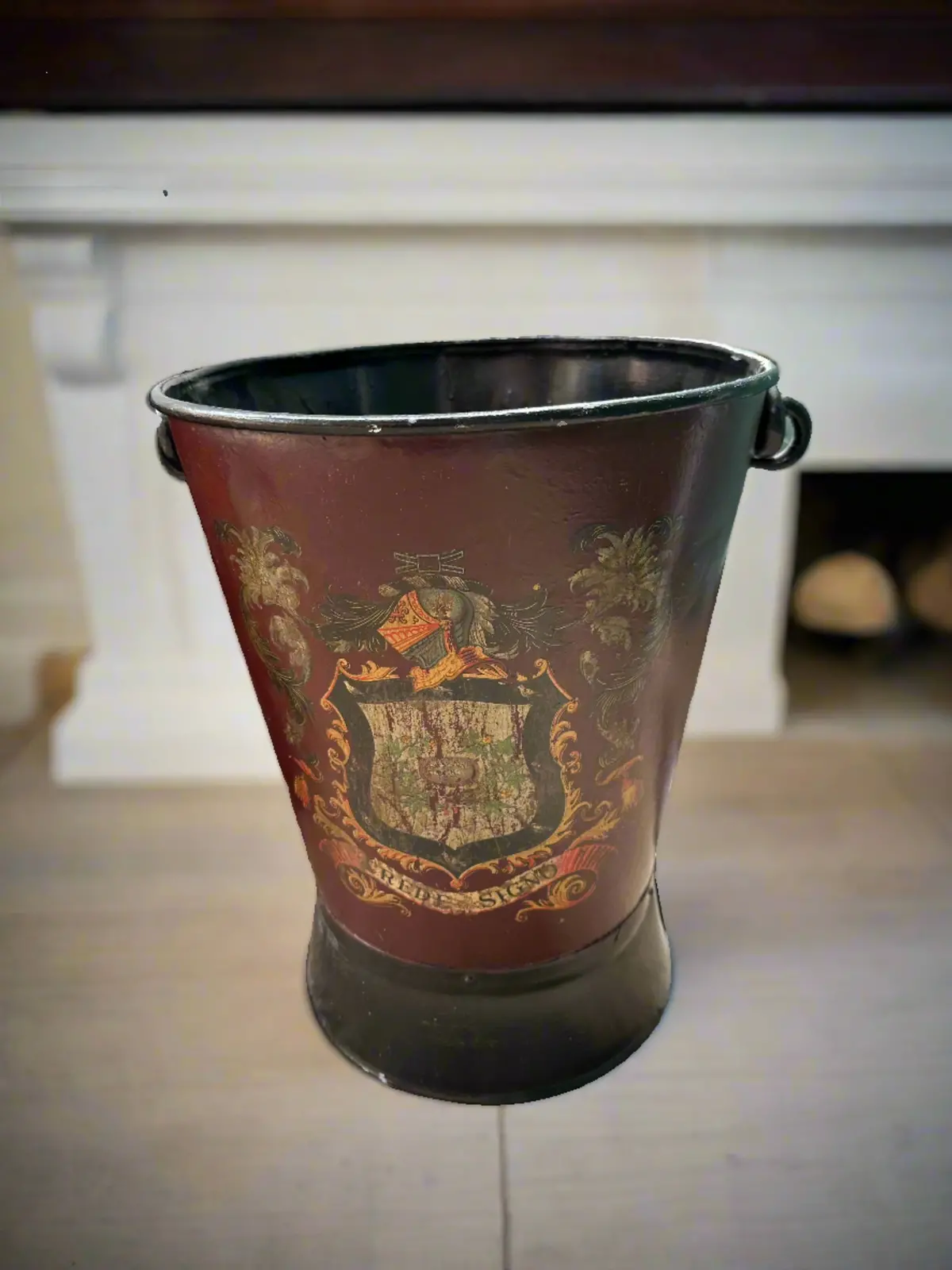 Heavy Tin Fire Bucket 1