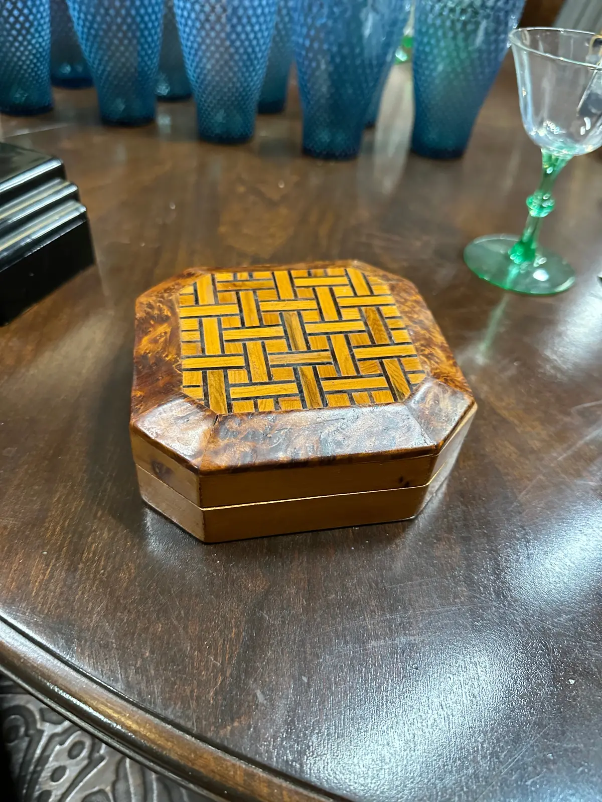 Inlaid Burled Box 1