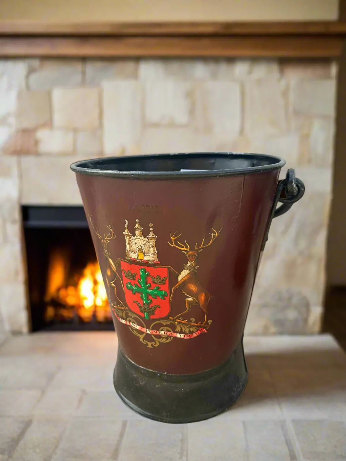 Heavy Tin Fire Bucket 1