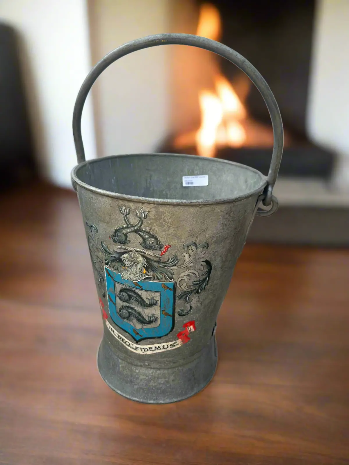 Heavy Tin Fire Bucket 1