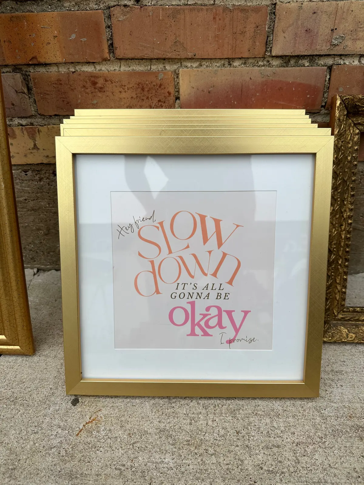 Not Old Gold Frame 1
