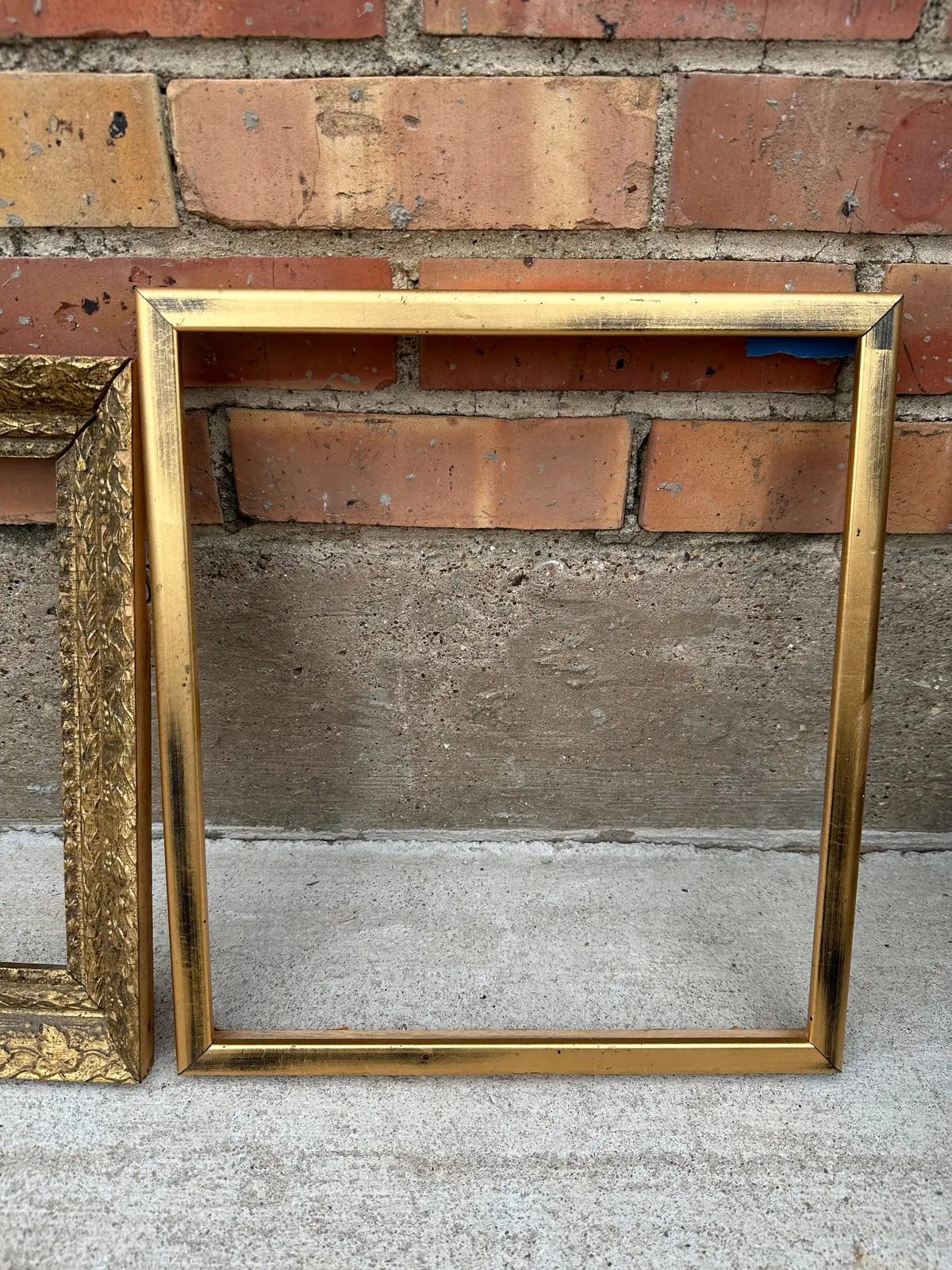 Small Gold And Black Frame 1