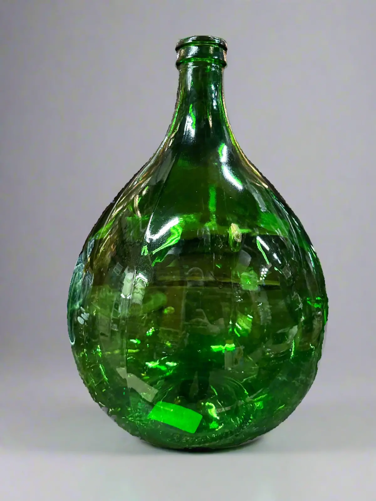 Medium Green Glass Carboy 1
