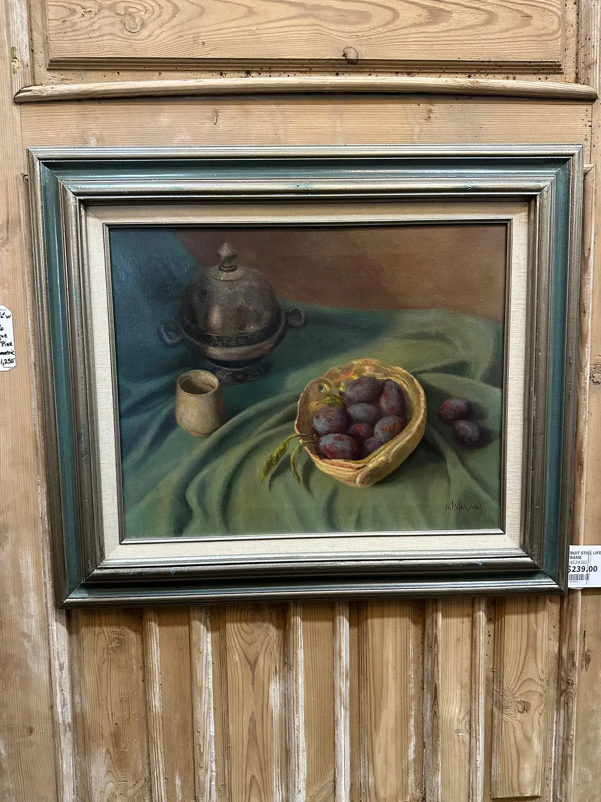 Fruit Still Life In Gold Frame 1
