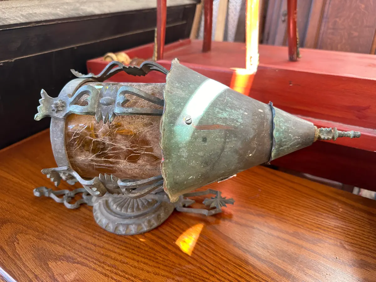 Verdigris Sconce 1