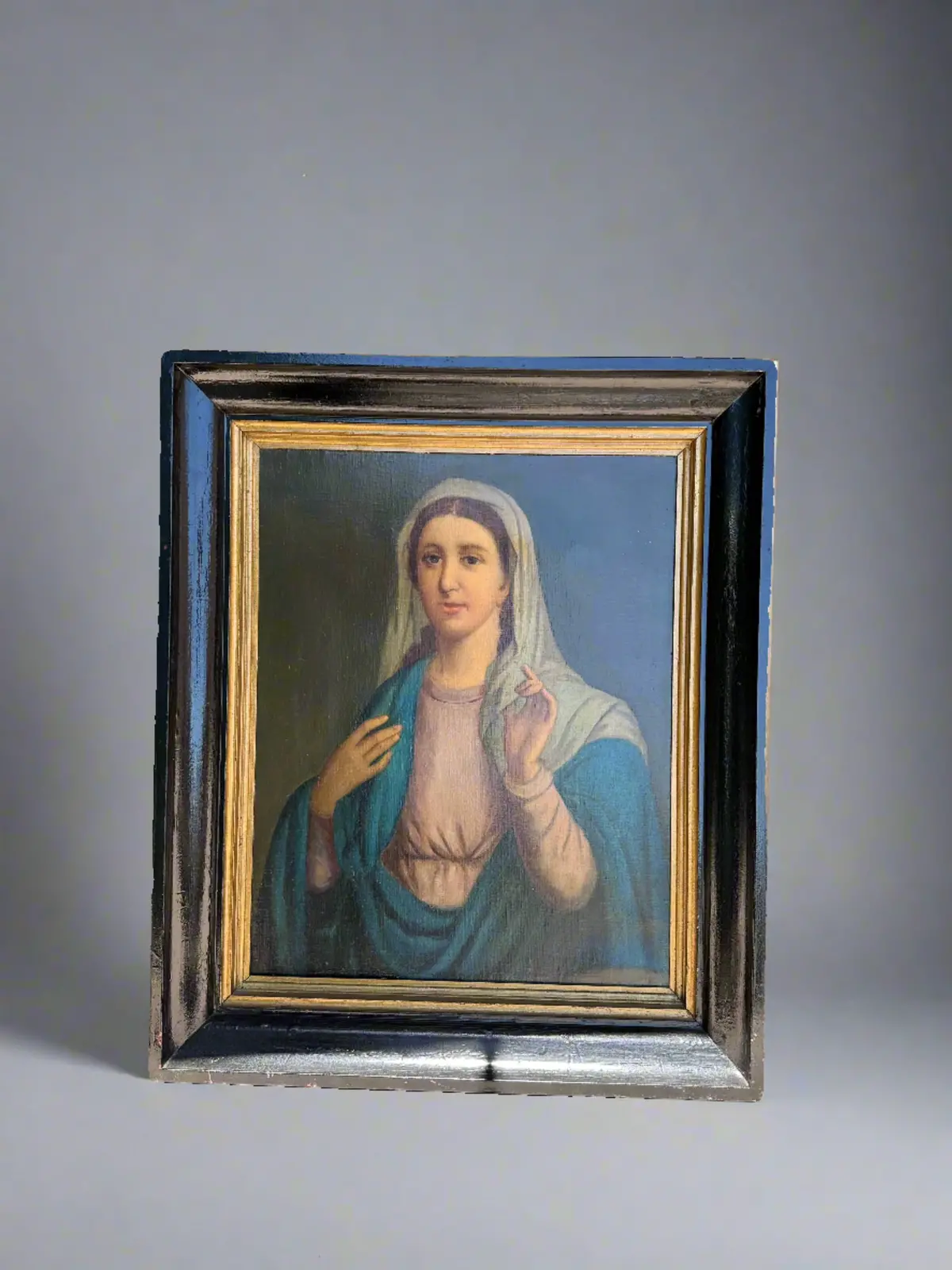 Large Oil Painting Of Mary 1