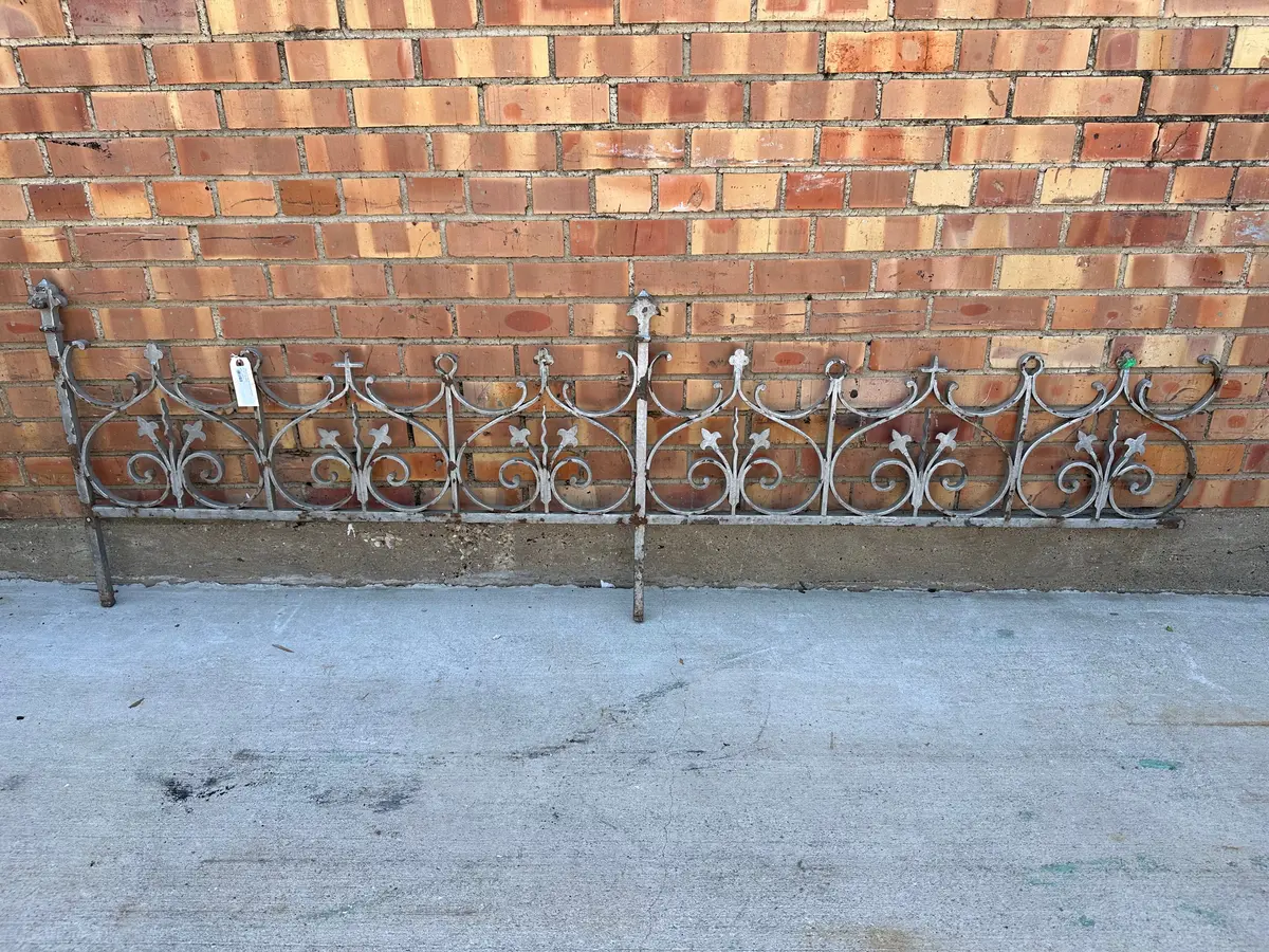 French Iron Decorative Fence Panel 1