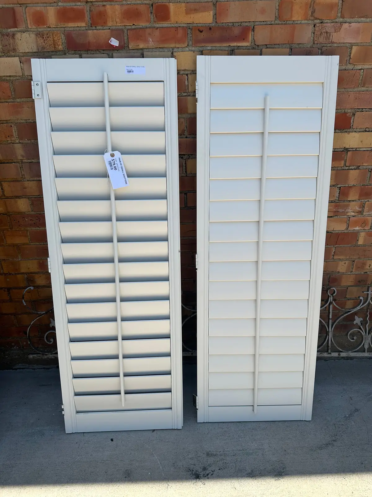 Pair Of Small Shutters 1