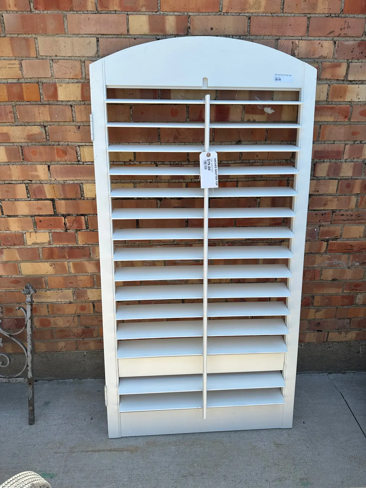 Arched Shutter Top 1