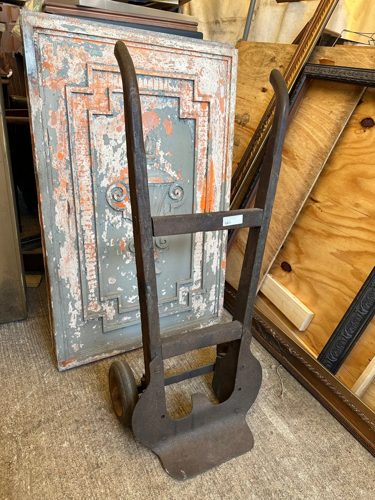 European Wood And Iron Dollie / Hand Truck 1