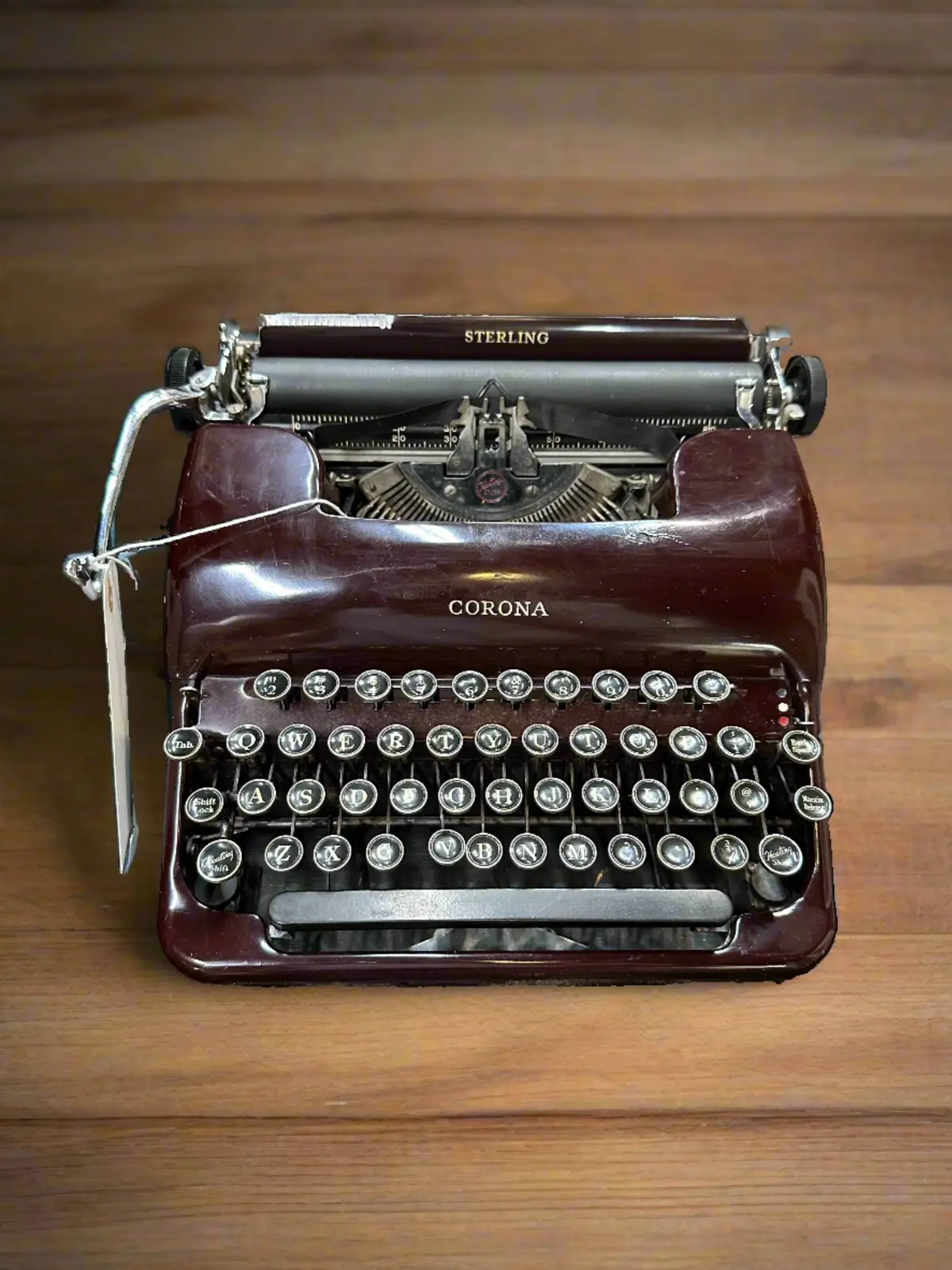 Red Corona Typewriter 1
