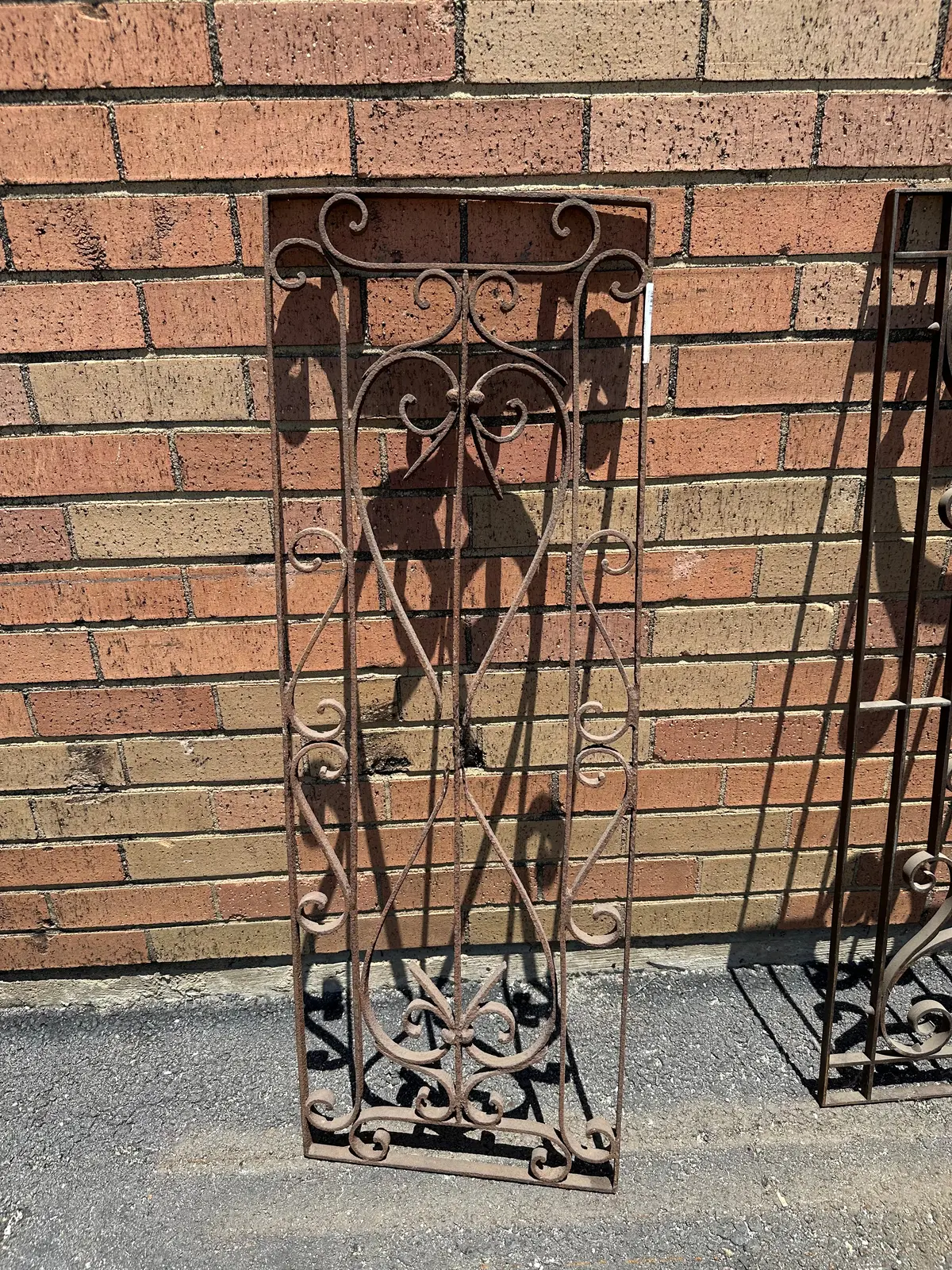 French Wrought Iron  Panel 1