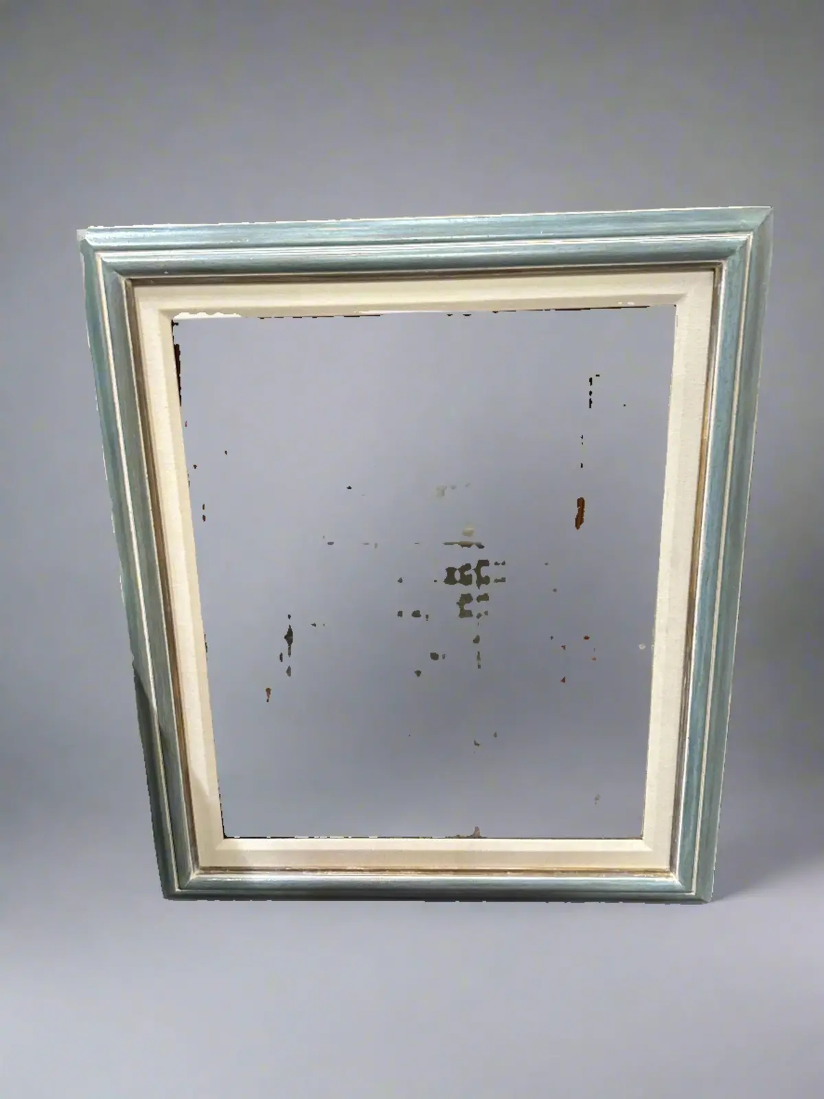 Blue And Ivory Painted Frame 1