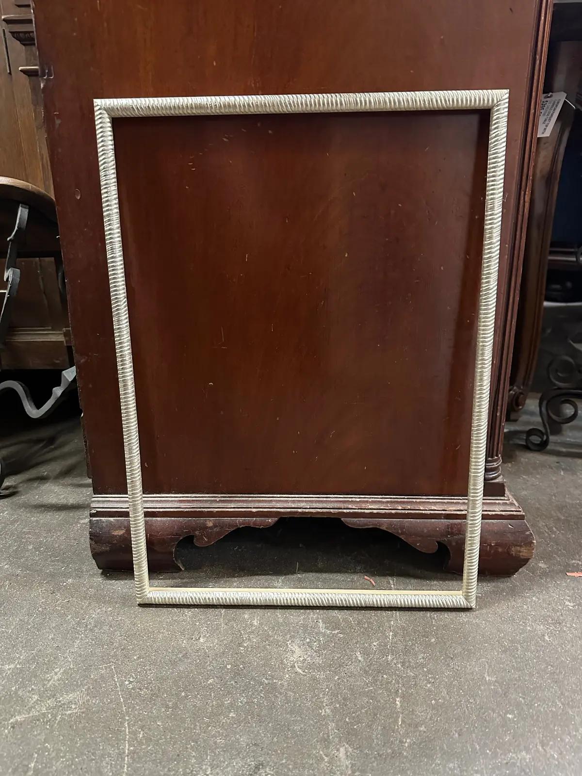 Small Silver Rope Twist Frame 1