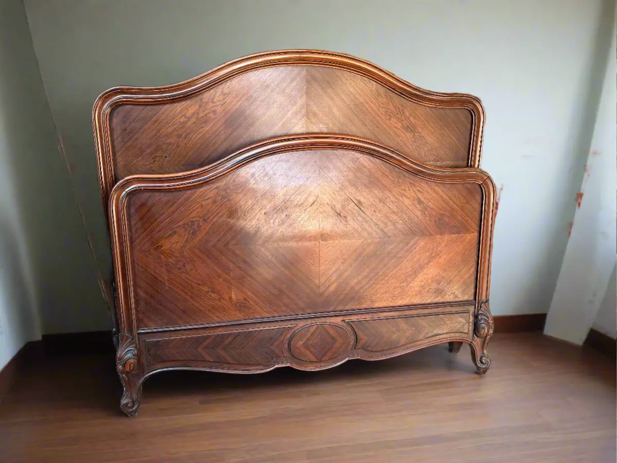 Louis Philippe Mahogany Bed 1