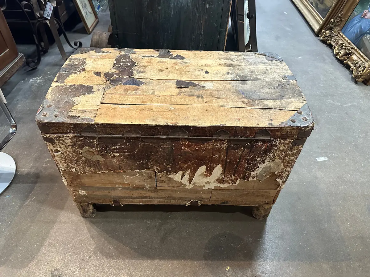 As Found Steamer Trunk 1