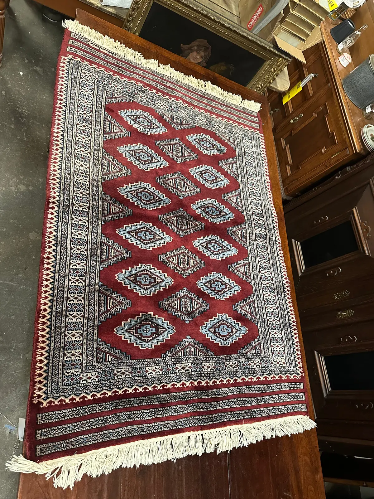 Bakhara Hand Tied Rug 1