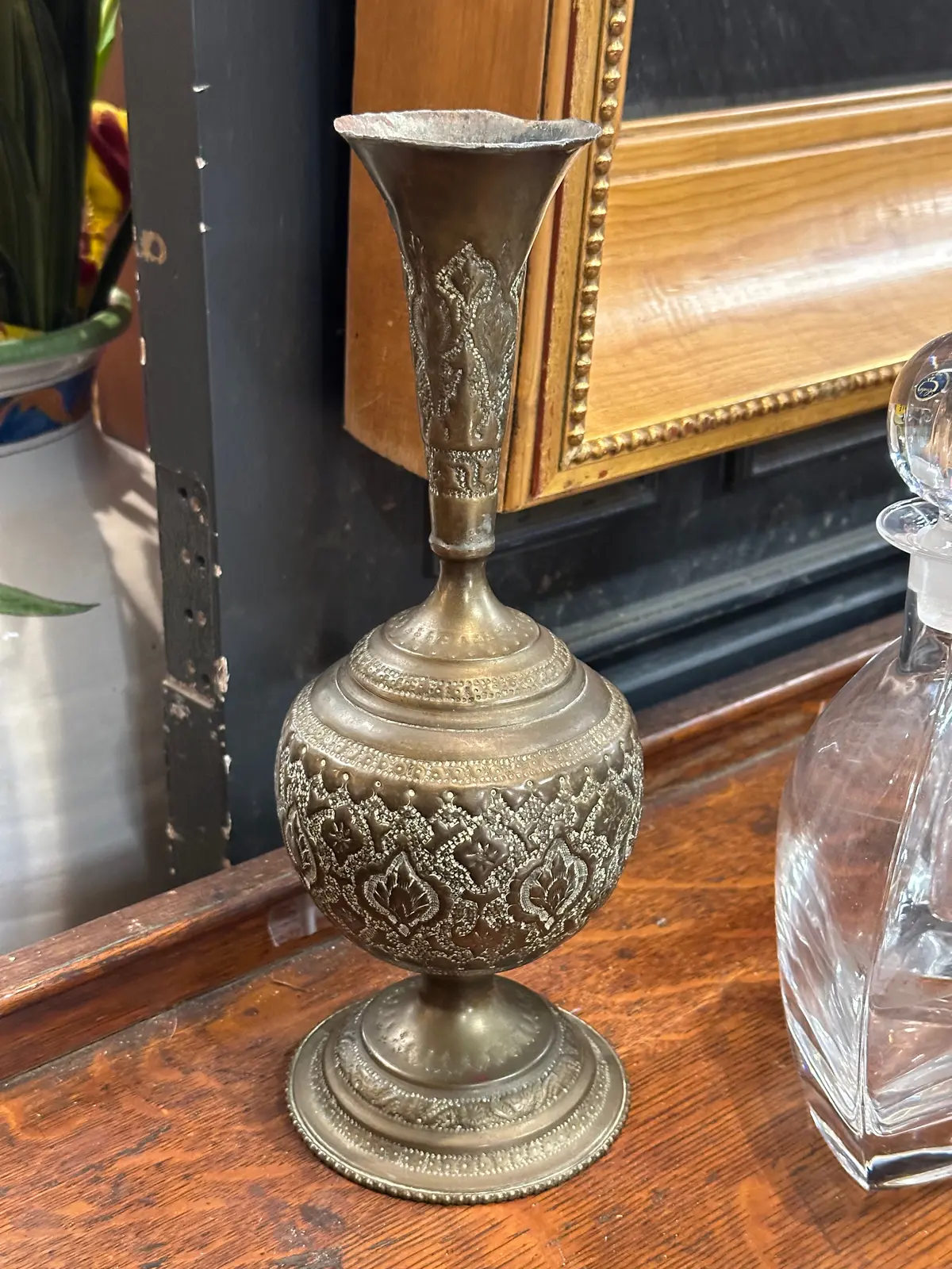 Indian Brass Vase 1