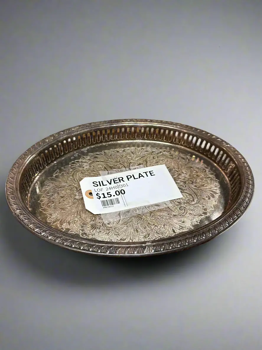 Silver Plate Tray 1
