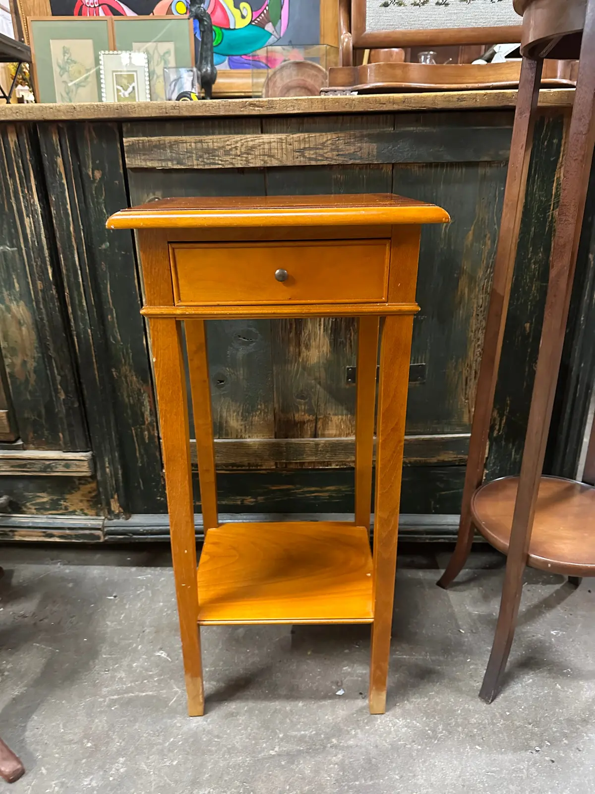 Cherry Bedside Table 1