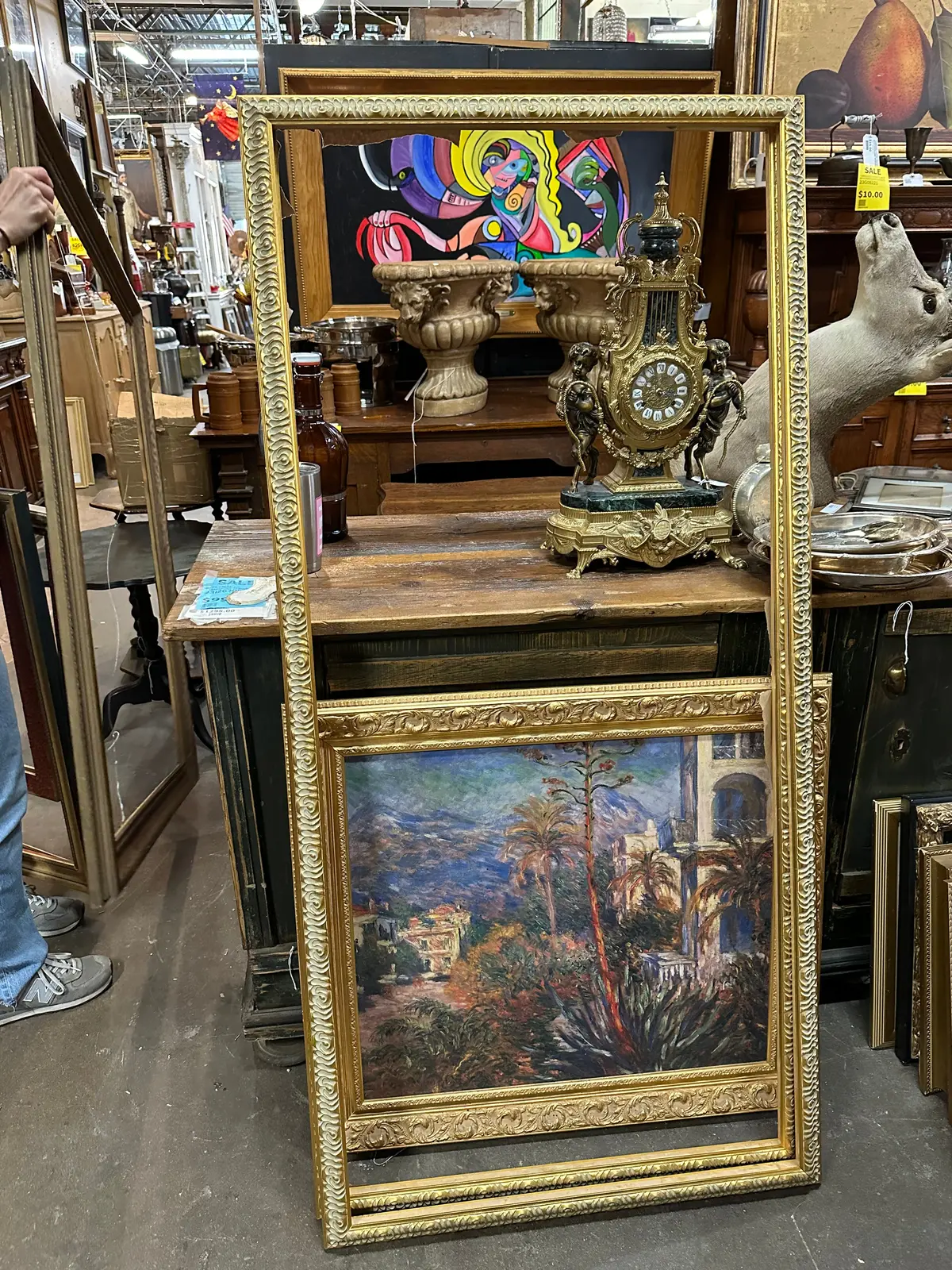 Large Thin Gilt Frame 1